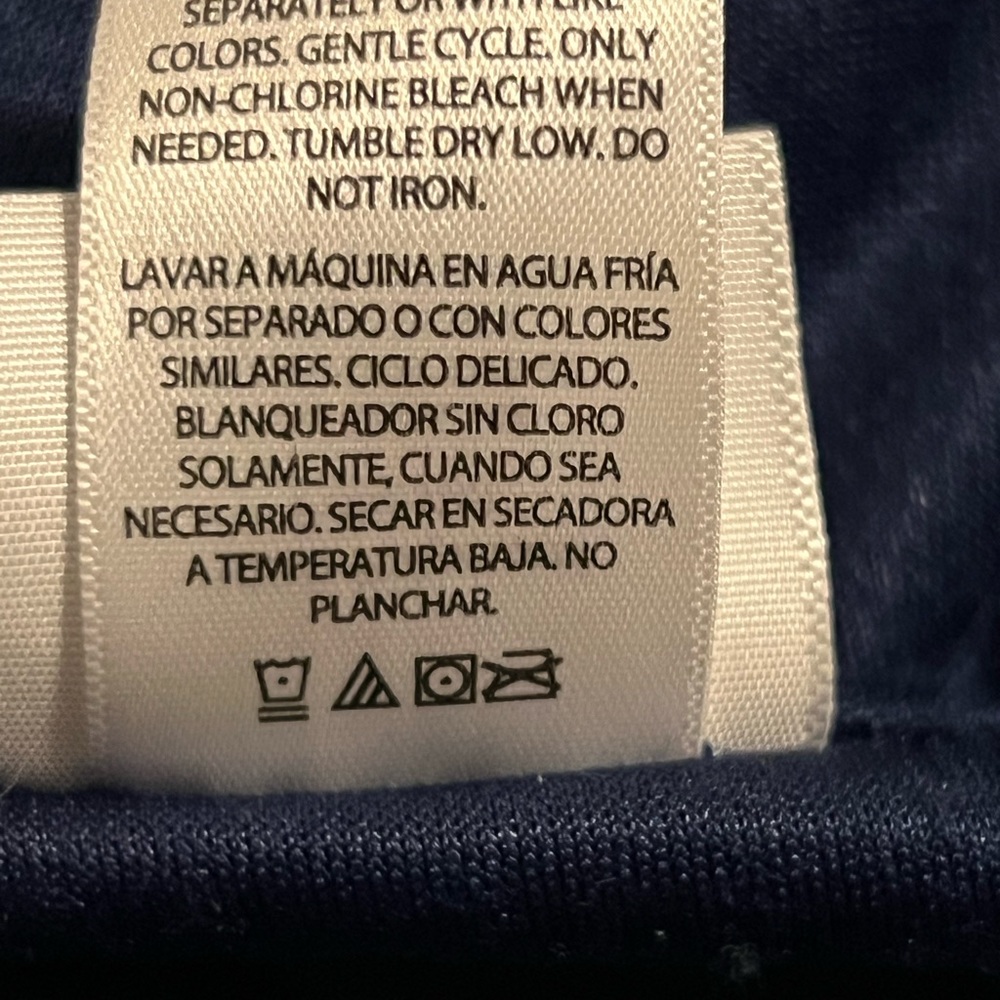 Danskin Now Dark Blue Activewear Jacket 2X - Picture 8 of 8